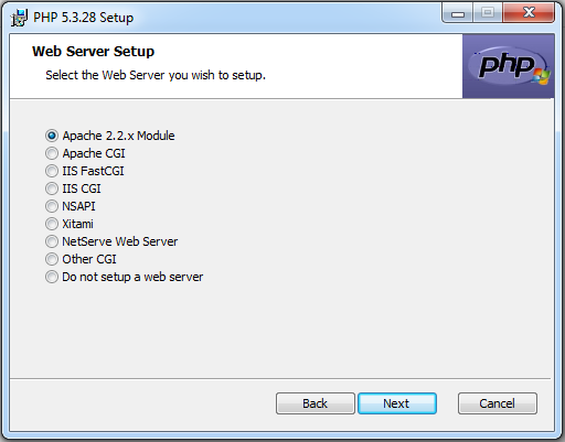 Installing Php In Apache 2.2 Programs