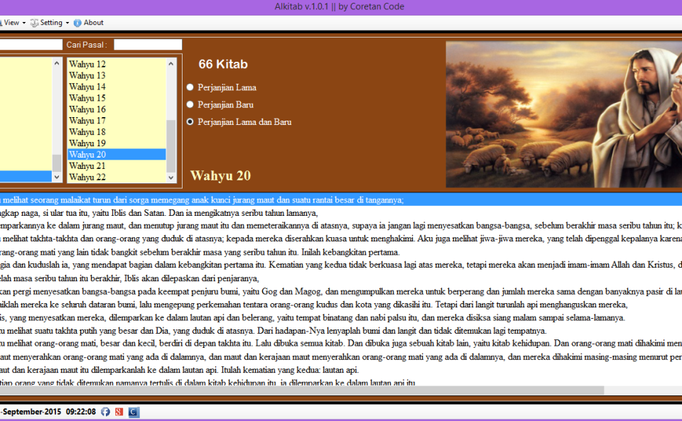 Alkitab Elektronik Untuk Windows 7